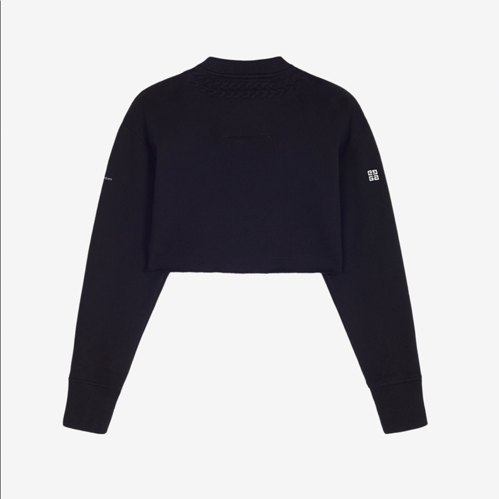 Givenchy cropped sweatshirt